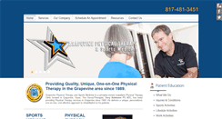 Desktop Screenshot of grapevinept.com